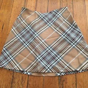 Plaid skirt